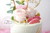 甜菩提系列（粉玫公主）英国进口纯动物奶油生日蛋糕0120【加高款】 商品缩略图3