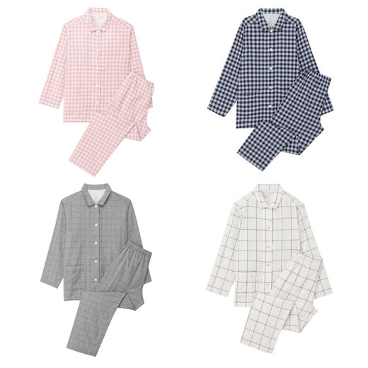 【双层纱家居服】双层纱家居服专柜在售全棉睡衣套装男女情侣套装 商品图8