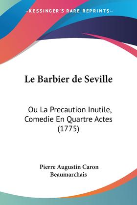 【预售 按需印刷】Le Barbier de Seville