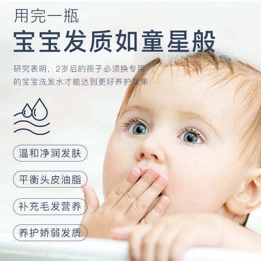 韩国宫中秘策Goongbe 婴幼儿无硅油温和大自然洗发水洗发露350ml 商品图2