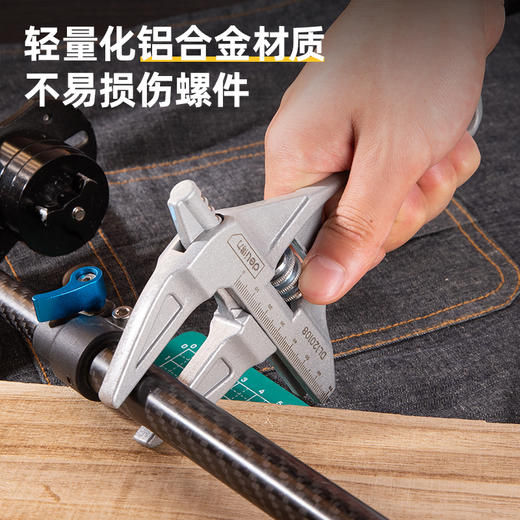 得力卫浴扳手(银) 商品图2