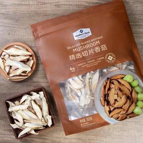 精选切片香菇350g