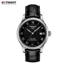 积分换购 | Tissot/天梭 力洛克系列商务休闲机械男表皮带T006.407.16.053.00[福利品]