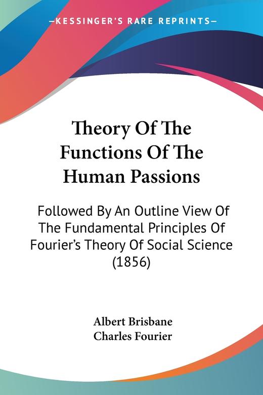 【预售 按需印刷】Theory Of The Functions Of The Human Passions 商品图0