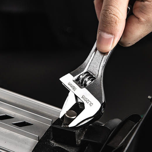 得力大开口扳手(银) 商品图3