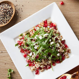 (小)新鲜石榴藜麦色拉 Green Salad with Seasonal Raspberry(Small)