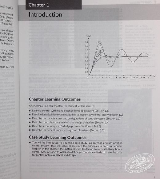 控制系统工程 第8版 亚洲版 Control Systems Engineering 8E Asia Edition 英文原版  Wiley 商品图5