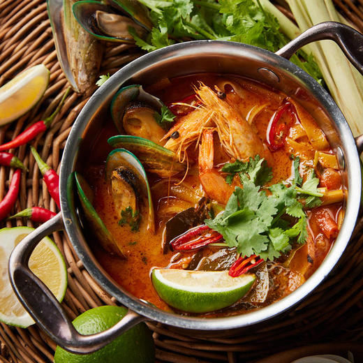 泰式椰奶海鲜河粉 Thai Coconut Seafood Noodle Soup 商品图0