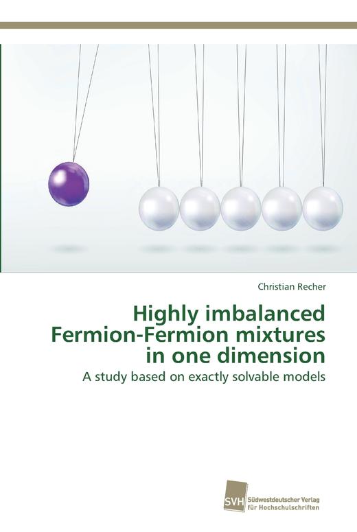 【预售 按需印刷】Highly imbalanced Fermion-Fermion mixtures in one dimension 商品图0