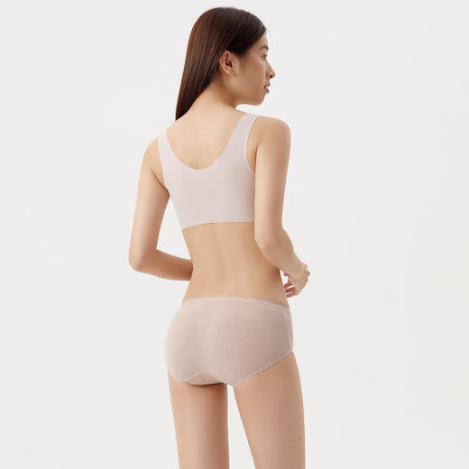 Threegun三枪 【婴儿棉】女士三角内裤（1条装）-40878B011 商品图8