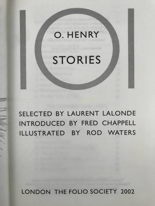 欧·亨利故事集（2002） 24幅插图 精装18开带书匣 商品图4