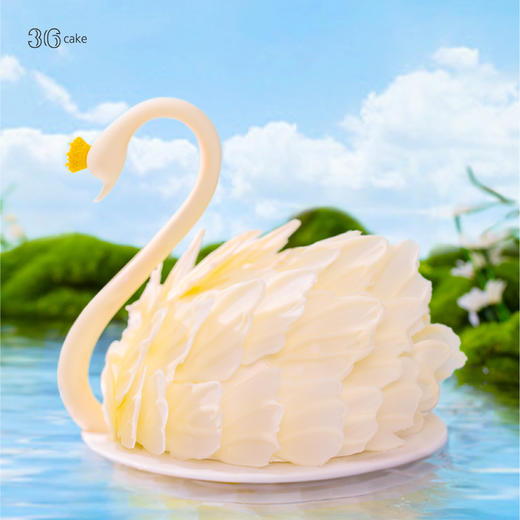 天鹅之梦蛋糕，可选1.5/磅 商品图2