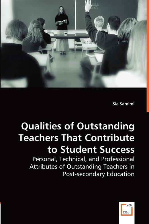 【预售 按需印刷】Qualities of Outstanding Teachers That Contribute to Student Success 商品图0