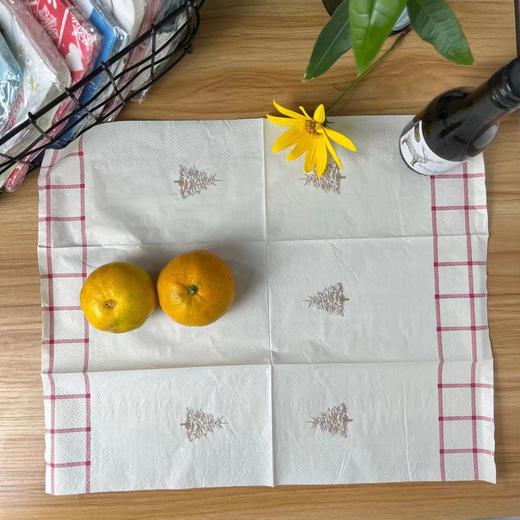 【唯众良品】咖啡店西餐厅甜品餐垫彩色纸巾家用擦手纸 商品图3