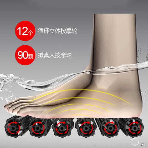 勒德威 F210 加热按摩泡脚足浴盆 商品图2