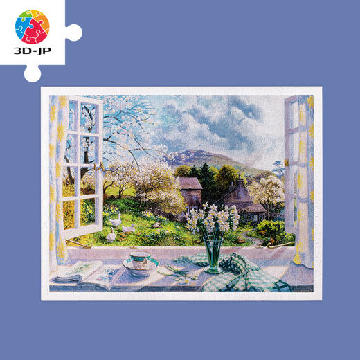 【折扣商品 不退不换】1200片平面拼图塑料拼图 H2964 Stephen Darbishire-春暖花开 商品图4