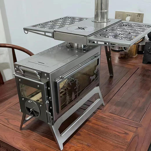 芊陌鸟户外-麋鹿、战列舰柴火炉 商品图6