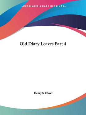 【预售 按需印刷】Old Diary Leaves Part 4