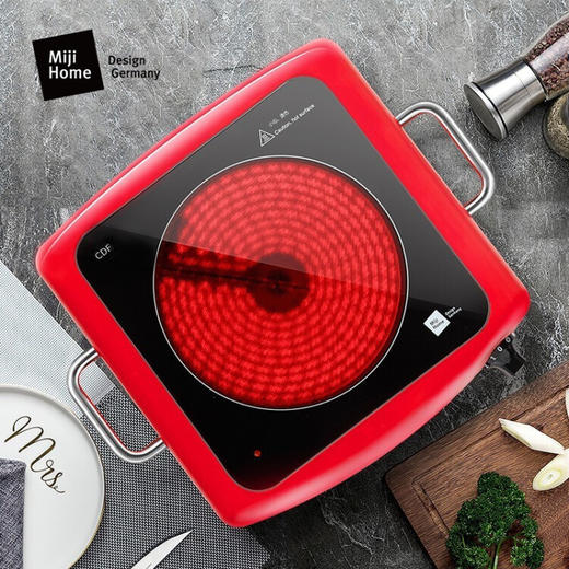 德国米技（MIJI）电陶炉  Miji CDF1（红色）2100W 商品图1