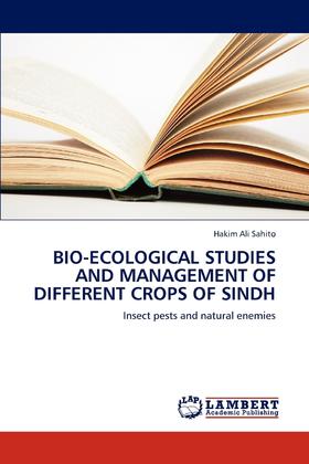 【预售 按需印刷】BIO-ECOLOGICAL STUDIES AND MANAGEMENT OF DIFFERENT CROPS OF SINDH