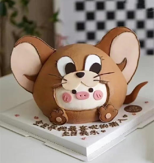 Jack米老鼠-翻糖造型蛋糕 商品图0