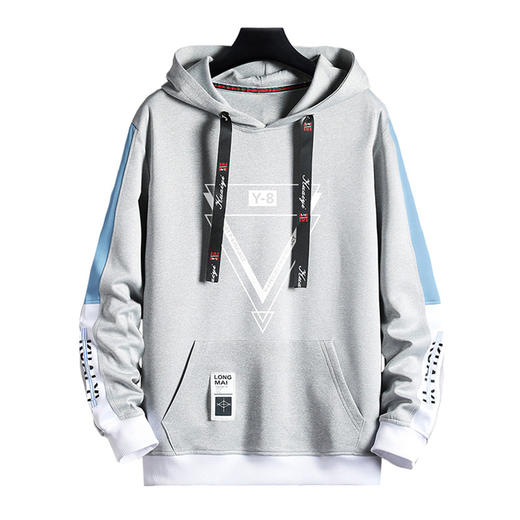 裁缝学苑MQ13新款连帽卫衣纸样男装长袖上衣服装打板裁剪衣服样板 商品图2