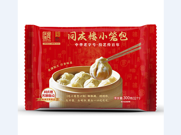 同庆楼小笼包25g*12个/袋