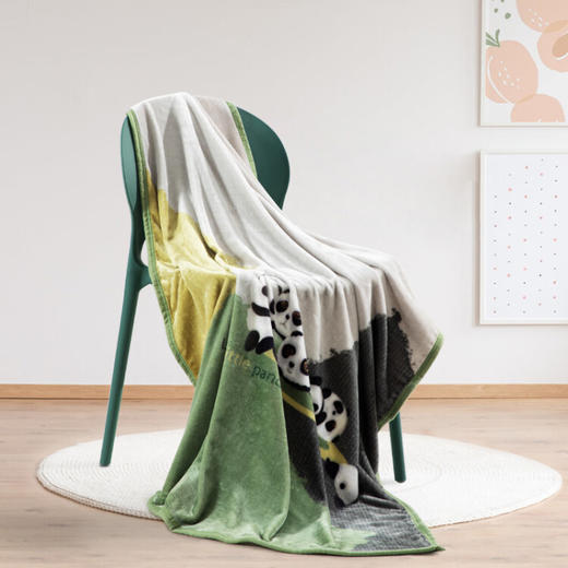 水星家纺  萌宝百态法兰绒毯 100cm×140cm 122981 商品图0