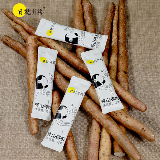 日就月将 垆土山药 怀山药粉 210克（15克/袋*14袋） 商品图1
