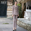 IWY/紫灰色高端西装商务套装女通勤新款时尚白领工作服气质干练职业套装CP1340 商品缩略图4