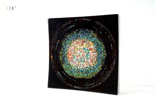 三希堂  流霞系列  《璀璨星河》大漆壶承【预订】 商品图2