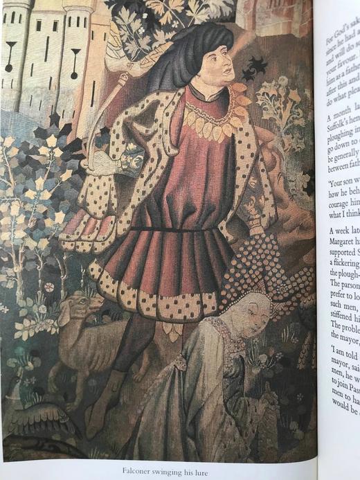 玫瑰战争中的帕斯顿家族 10幅彩色插图 精装18开带书匣 商品图11