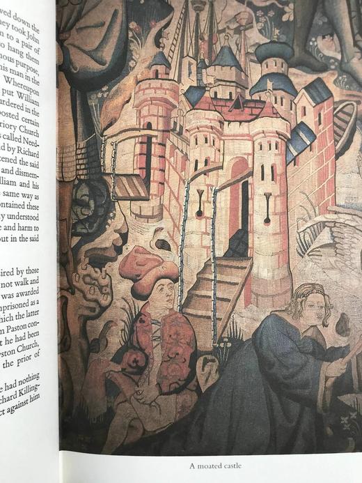 玫瑰战争中的帕斯顿家族 10幅彩色插图 精装18开带书匣 商品图6