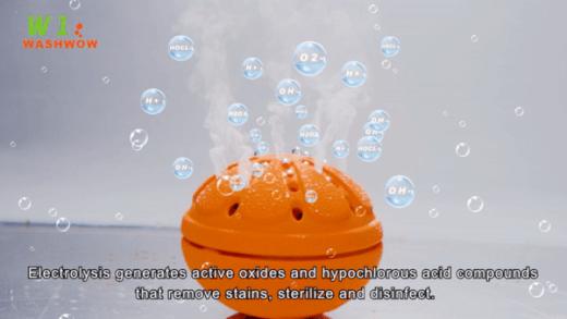 【不用清洗剂的黑科技】【集清洁去污杀JUN消毒】WASHWOW清洗球 商品图1