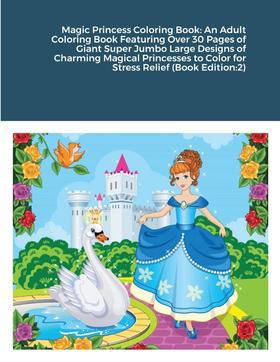 【预售 按需印刷】Magic Princess Coloring Book