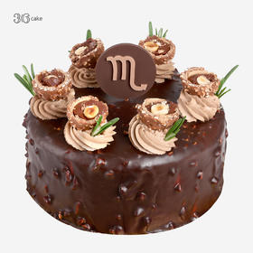 天蝎座.奶油蛋糕，可选1.5/2.5磅