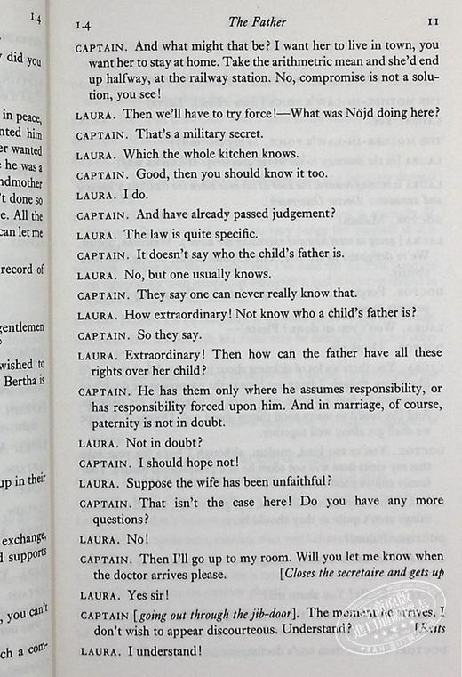 【中商原版】斯特林堡戏剧选 朱莉小姐和其他戏剧 豆瓣高分 英文原版 Miss Julie and other plays Strindberg 商品图8