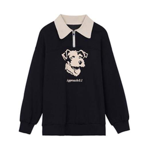 裁缝学苑AX18 卫衣纸样女装新款polo领服装打板衣服样板裁剪图纸 商品图4