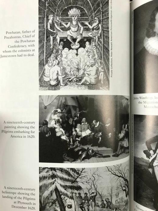 旧世界，新世界：最初的英国和美国 数十幅插图 精装18开 商品图9