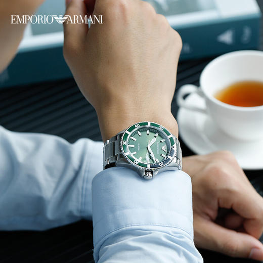 积分换购 | EmporioArmani\阿玛尼 官方新款绿水鬼男表AR11338[福利品] 商品图5