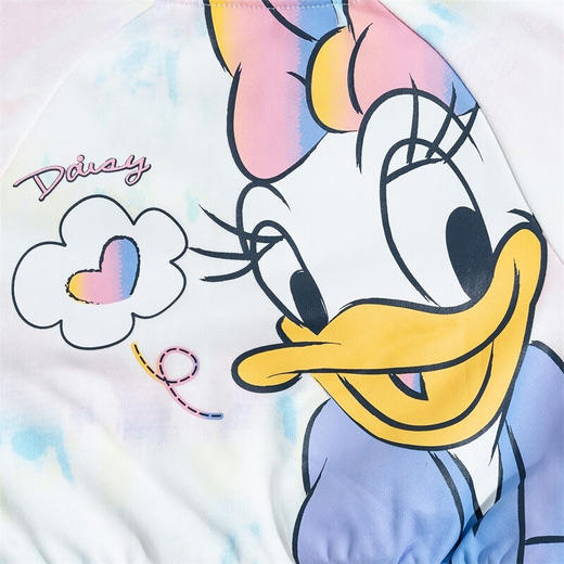 【商场同款】迪士尼春秋新款外套女童扎染甜美连帽外套儿童时尚上衣
 商品图8