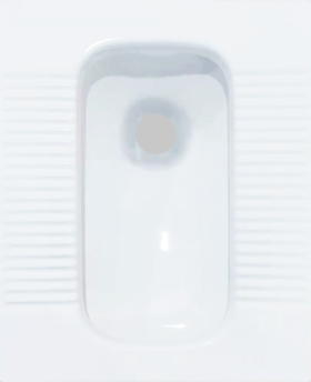 WDB02-01/蹲便器/带S弯前排
