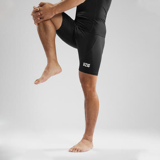 UZIS  COURT 篮球高弹紧身裤运动男士跑步健身打底裤专业训练装备 商品图3