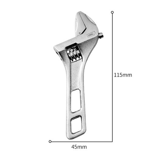 得力大开口扳手(银) 商品图2