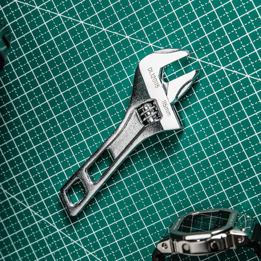 得力大开口扳手(银) 商品图4