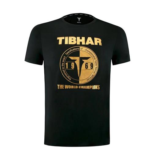 挺拔TIBHAR新1969圆领衫男女款运动比赛服乒乓球短袖 商品图2