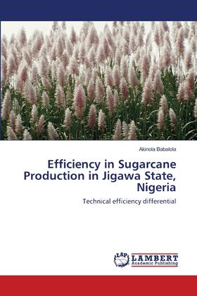 【预售 按需印刷】Efficiency in Sugarcane Production in Jigawa State  Nigeria