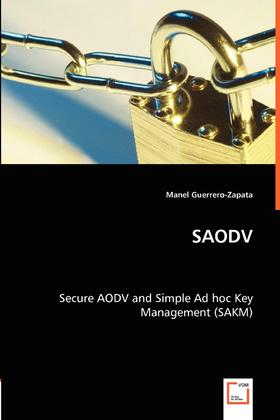 【预售 按需印刷】SAODV - Secure AODV and Simple Ad hoc Key Management (SAKM)