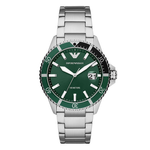 积分换购 | EmporioArmani\阿玛尼 官方新款绿水鬼男表AR11338[福利品] 商品图0