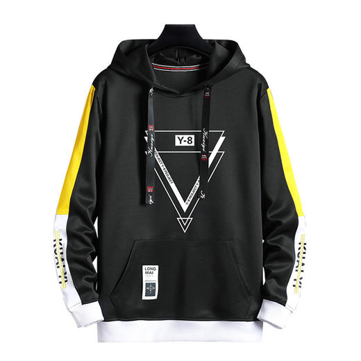 裁缝学苑MQ13新款连帽卫衣纸样男装长袖上衣服装打板裁剪衣服样板 商品图1